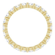 Load image into Gallery viewer, 14K Yellow 1 1/3 CTW Diamond Round Eternity Band Size 6

