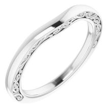 Charger l&#39;image dans la galerie, Sterling Silver Band for 4.8 mm Round Ring
