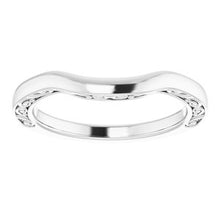 Charger l&#39;image dans la galerie, Sterling Silver Band for 8.8 mm Round Ring
