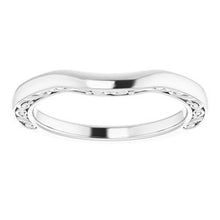 Load image into Gallery viewer, Sterling Silver Band for 6 mm Round Ring
