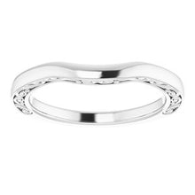 Charger l&#39;image dans la galerie, Sterling Silver Band for 5.8 mm Round Ring
