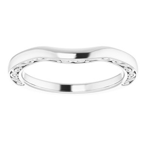 Sterling Silver Band for 5.8 mm Round Ring