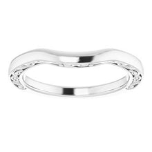 Charger l&#39;image dans la galerie, Sterling Silver Band for 7 mm Round Ring

