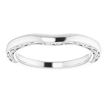 Charger l&#39;image dans la galerie, Sterling Silver Band for 4.4 mm Round Ring
