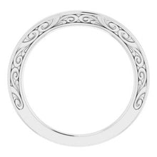 Load image into Gallery viewer, Sterling Silver Band for 6 mm Round Ring
