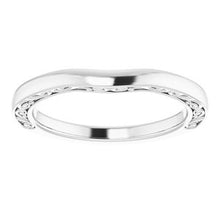 Charger l&#39;image dans la galerie, Sterling Silver Band for 4.1 mm Round Ring
