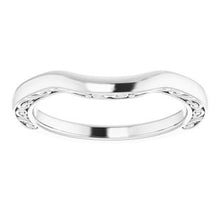 Load image into Gallery viewer, Sterling Silver Band for 5.5 mm Square Ring
