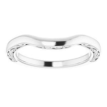 Charger l&#39;image dans la galerie, Sterling Silver Band for 9.4 mm Round Ring
