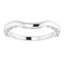 Charger l&#39;image dans la galerie, Sterling Silver Band for 8 mm Round Ring
