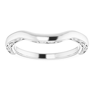Sterling Silver Band for 10 mm Round Ring
