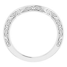 Charger l&#39;image dans la galerie, Sterling Silver Band for 12x10 mm Emerald Ring
