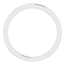 Load image into Gallery viewer, Sterling Silver Band for 7 mm Square Ring
