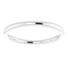 Charger l'image dans la galerie, Sterling Silver Band for 10 mm Square Ring
