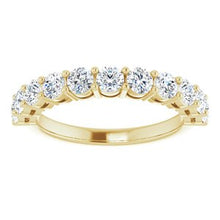 Load image into Gallery viewer, 14K Yellow 1 CTW Diamond Anniversary Band
