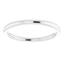 Charger l'image dans la galerie, Sterling Silver Band for 9x7 mm Oval Ring

