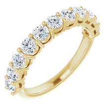 Load image into Gallery viewer, 14K Yellow 1 CTW Diamond Anniversary Band
