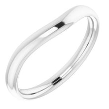 Charger l'image dans la galerie, Sterling Silver Band for 15x11 mm Emerald Ring
