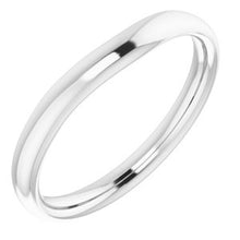 Load image into Gallery viewer, Sterling Silver Band for 5 mm Asscher Ring

