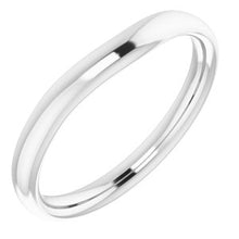 Charger l'image dans la galerie, Sterling Silver Band for 6.5 mm Round Ring
