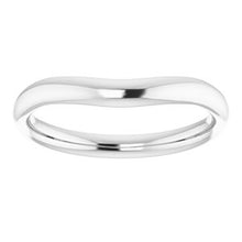 Load image into Gallery viewer, Sterling Silver Band for 12x10 mm Emerald Ring
