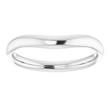 Load image into Gallery viewer, Sterling Silver Band for 11x9 mm Emerald Ring
