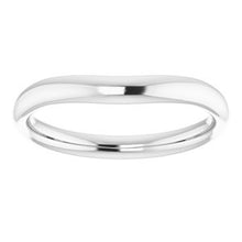 Charger l'image dans la galerie, Sterling Silver Band for 11 mm Cushion Ring

