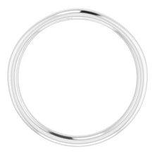 Load image into Gallery viewer, Sterling Silver Band for 5 mm Asscher Ring
