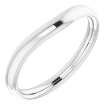 Charger l'image dans la galerie, Sterling Silver Band for 15x11 mm Oval Ring
