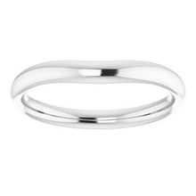 Load image into Gallery viewer, Sterling Silver Band for 7 mm Asscher Ring
