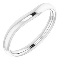 Load image into Gallery viewer, Sterling Silver Band for 11x9 mm Emerald Ring
