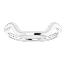 Charger l'image dans la galerie, Sterling Silver Band for 10 mm Cushion Ring
