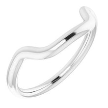 Load image into Gallery viewer, Sterling Silver Band for 8 mm Square Ring
