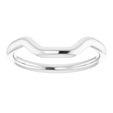 Charger l'image dans la galerie, Sterling Silver Band for 5 mm Square Ring
