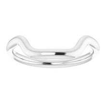 Load image into Gallery viewer, Sterling Silver Band for 7.5 mm Square Ring
