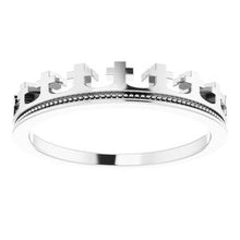 Load image into Gallery viewer, Cross Crown Ring  
