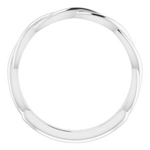 Load image into Gallery viewer, Sterling Silver Band for 9 mm Cushion Ring
