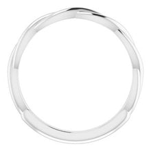 Charger l'image dans la galerie, Sterling Silver Band for 9 mm Square Ring

