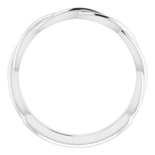 Charger l'image dans la galerie, Sterling Silver Band for 7 mm Round Ring
