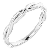 Load image into Gallery viewer, Sterling Silver Band for 8 mm Square Ring
