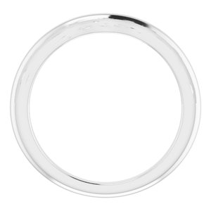 Sterling Silver Band for 7 mm Square Ring