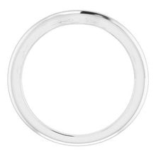 Charger l&#39;image dans la galerie, Sterling Silver Band for 7x5 mm Emerald Ring
