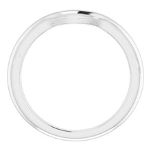 Charger l&#39;image dans la galerie, Sterling Silver Band for 9 mm Square Ring
