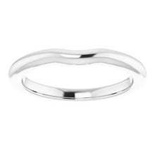 Charger l&#39;image dans la galerie, Sterling Silver Band for 7x5 mm Emerald Ring
