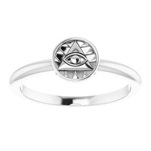 Charger l'image dans la galerie, Eye of Providence Stackable Ring  
