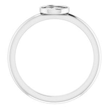 Charger l'image dans la galerie, Sterling Silver Eye of Providence Stackable Ring
