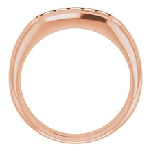 Load image into Gallery viewer, 14K Rose 1/2 CTW Diamond Men&#39;s Ring
