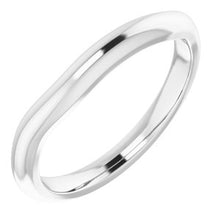 Load image into Gallery viewer, Sterling Silver Band for 6 mm Square Ring
