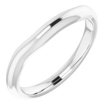 Charger l&#39;image dans la galerie, Sterling Silver Band for 6x4 mm Emerald Ring
