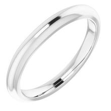 Load image into Gallery viewer, Sterling Silver Band for 2.75 mm Square Ring
