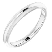 Load image into Gallery viewer, Sterling Silver Band for 2.5 mm Square Ring
